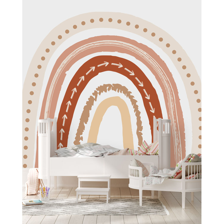 Foundry Select Rainbow Wall Mural Wayfair Canada